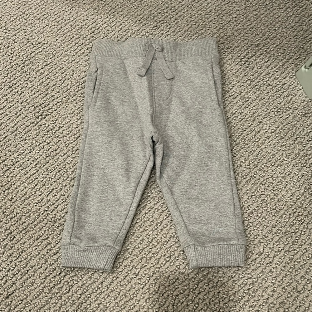 0-3M grey baby pants